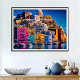 Paysage 5D Diy Kits Broderie Diamant Diamond Painting FL5212