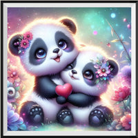 Panda 5d Diy Kits Broderie Diamant Diamond Painting FL5393