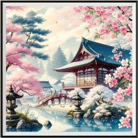 Paysage - 5D Kit Broderie Diamant Diamond Painting FL6349