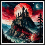 Château - 5D Kit Broderie Diamants Diamond Painting FL6408