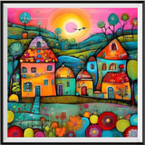 Dessin Animé 5d Diy Kit Broderie Diamant Diamond Painting FL7647