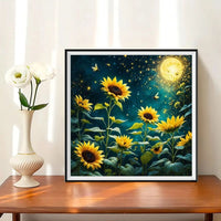 Tournesol - 5D Kit Broderie Diamant Diamond Painting FL8022