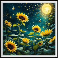 Tournesol - 5D Kit Broderie Diamant Diamond Painting FL8022