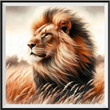 Lion - 5d Diy Kits Broderie Diamant Diamond Painting FL8210