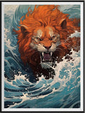 Lion - 5D Kit Broderie Diamants Diamond Painting FL8223