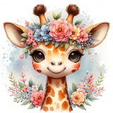 Girafe - 5d Diy Kits Broderie Diamant Diamond Painting FL8481