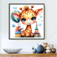 Girafe - 5d Diy Kits Broderie Diamant Diamond Painting FL8497