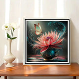 Lotus - 5D Kit Broderie Diamant Diamond Painting FL9616