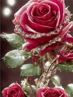 Roses - 5D Kit Broderie Diamants Diamond Painting FL9906