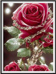 Roses - 5D Kit Broderie Diamants Diamond Painting FL9906