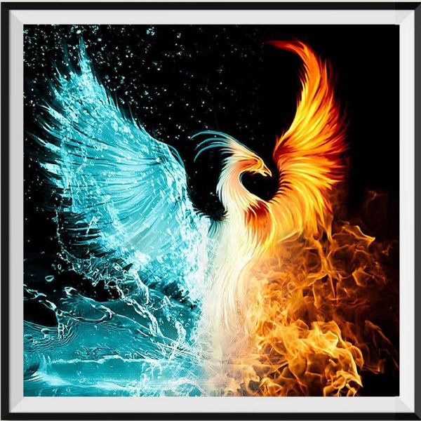 Phénix 5D Kit Broderie Diamant Diamond Painting NA0076