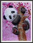 Panda De Forme Spéciale - 5D Kit Broderie Diamants/Diamond Painting HD9041