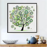 Arbre De Forme Spéciale - 5D Kit Broderie Diamants/Diamond Painting HD9066