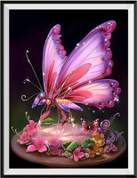 Papillon 5d Diy Kits Broderie Diamant Diamond Painting MJ1557