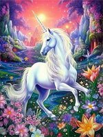 Licorne 5d Diy Kits Broderie Diamant Diamond Painting MJ1683