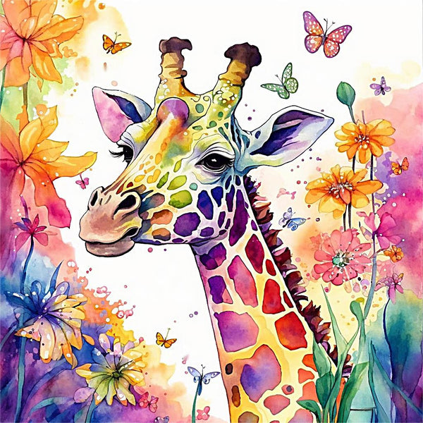 RICUVED Girafe Peinture Diamant 5D Complet, Diamond Painting Animaux RICUVED Girafe Peinture Diamant 5D Complet, Diamond Painting Animaux