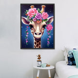 Girafe 5D Diy Kits Broderie Diamant Diamond Painting MJ2253