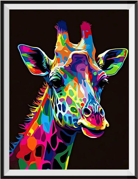 Girafe 5D Diy Kits Broderie Diamant Diamond Painting MJ2259