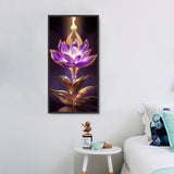 Lotus 5d Diy Kits Broderie Diamant Diamond Painting MJ2635