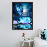 Lotus 5D Kit Broderie Diamant Diamond Painting MJ2639
