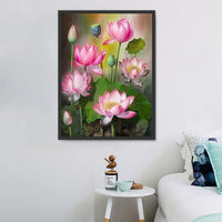 Lotus 5D Kit Broderie Diamant Diamond Painting MJ2645