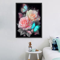 Roses 5d Diy Kits Broderie Diamant Diamond Painting MJ2713