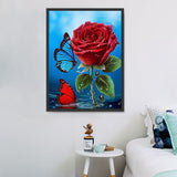 Roses 5d Diy Kits Broderie Diamant Diamond Painting MJ2714