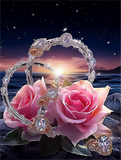 Roses 5d Diy Kits Broderie Diamant Diamond Painting MJ2718