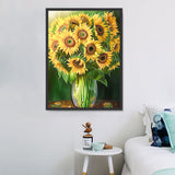 Tournesol 5d Diy Kits Broderie Diamant Diamond Painting MJ2744