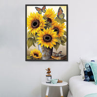 Tournesol 5d Diy Kits Broderie Diamant Diamond Painting MJ2752