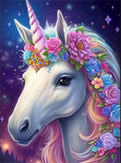 Licorne 5d Diy Kits Broderie Diamant Diamond Painting MJ2785