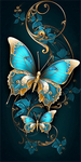 Papillon 5d Diy Kits Broderie Diamant Diamond Painting MJ2791
