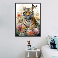 Tigre 5d Diy Kits Broderie Diamant Diamond Painting MJ2796