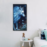 Loup 5d Diy Kits Broderie Diamant Diamond Painting MJ2827