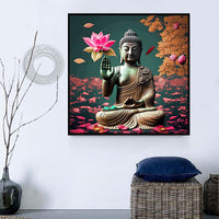 Bouddha 5d Diy Kits Broderie Diamant Diamond Painting MJ2979