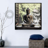 Bouddha 5d Diy Kits Broderie Diamant Diamond Painting MJ2981