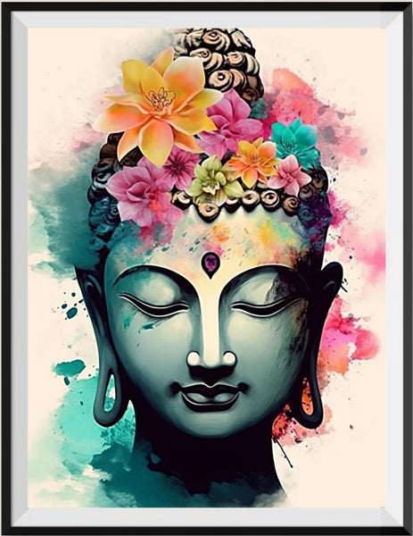 Bouddha 5d Diy Kits Broderie Diamant Diamond Painting MJ2991