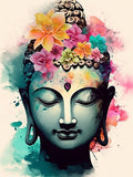 Bouddha 5d Diy Kits Broderie Diamant Diamond Painting MJ2991