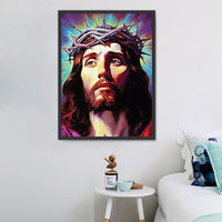 Christianisme 5d Diy Kits Broderie Diamant Diamond Painting MJ3015