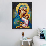 Christianisme 5d Diy Kits Broderie Diamant Diamond Painting MJ3016