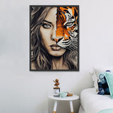 Femme 5d Diy Kits Broderie Diamant Diamond Painting MJ3104