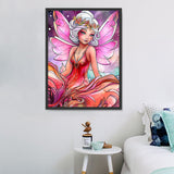 Fée 5d Diy Kits Broderie Diamant Diamond Painting MJ3281