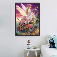 Fée 5d Diy Kits Broderie Diamant Diamond Painting MJ3283