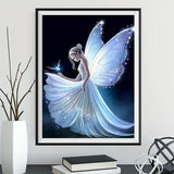 Fée 5d Diy Kits Broderie Diamant Diamond Painting MJ3286