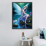 Fée 5d Diy Kits Broderie Diamant Diamond Painting MJ3289