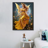 Fée 5d Diy Kits Broderie Diamant Diamond Painting MJ3298