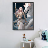 Fée 5d Diy Kits Broderie Diamant Diamond Painting MJ3308