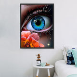 Yeux 5d Diy Kits Broderie Diamant Diamond Painting MJ3375