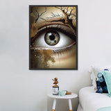 Yeux 5d Diy Kits Broderie Diamant Diamond Painting MJ3376