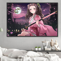 Dessin Animé 5d Diy Kit Broderie Diamant Diamond Painting MJ7114